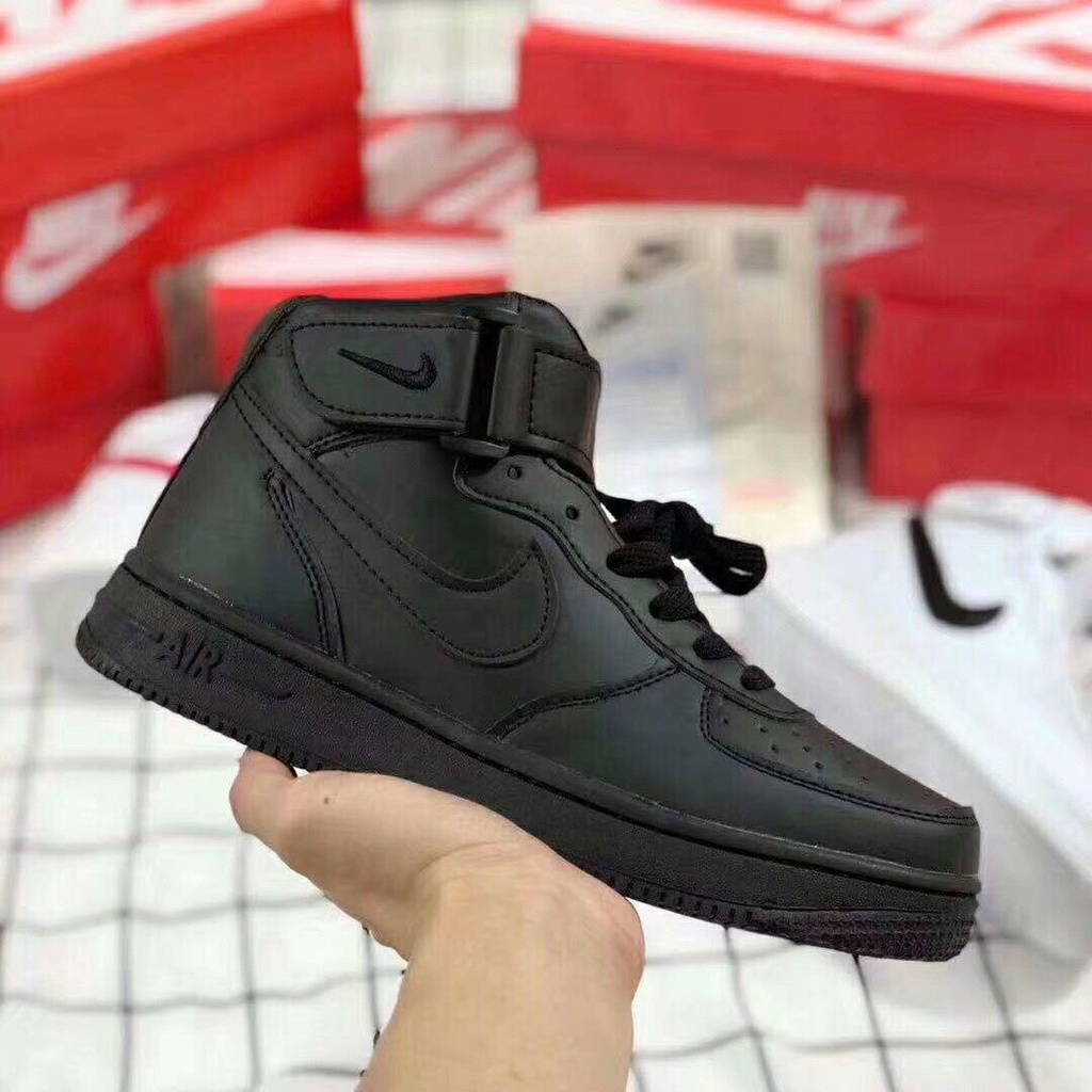 Giày Thể Thao Air Force 1 Mid Af1 w5i5w Cổ Cao In Họa Tiết Graffiti Thời Trang Cho Nam Và Nữ