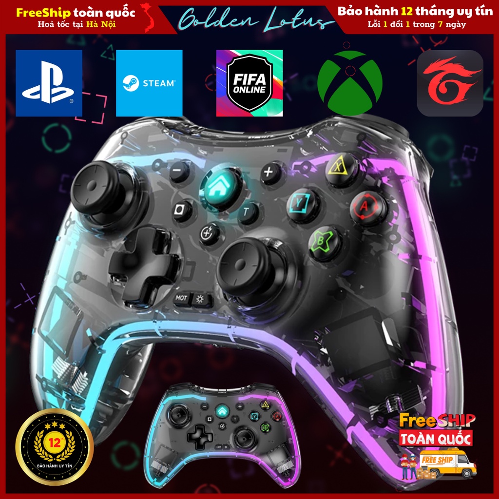 🎫𝕹𝖎𝖓𝖙𝖊𝖓𝖉𝖔 𝕾𝖜𝖎𝖙𝖈𝖍🎫Tay cầm chơi game kết nối bluetooth S03 - Tay cầm không dây cho PC, Laptop, TV, Điện thoại BH 12 tháng