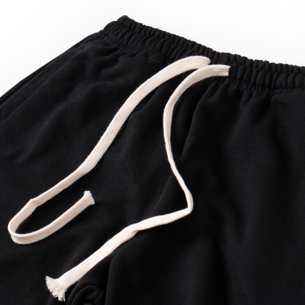 Quần Sweatpants WSS nhập khẩu | Vải cotton da cá dày, ống suông, phù hợp cho Nam/nữ