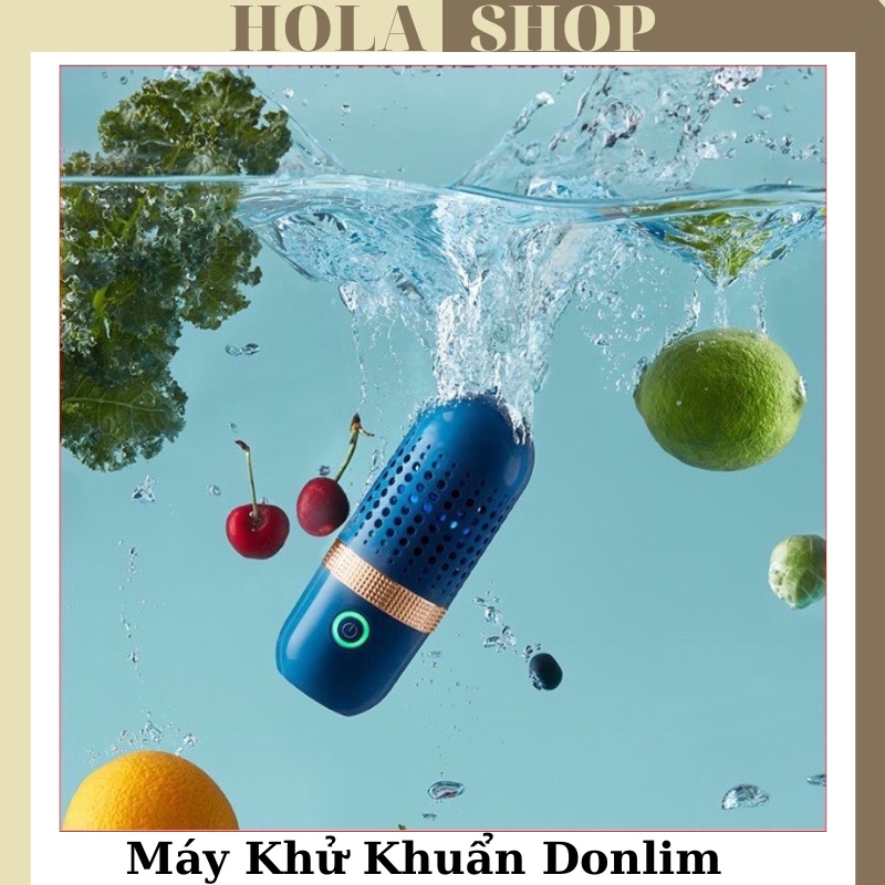 Máy khử trùng , tiệt trùng hoa quả - khử độc Donlim , máy rửa rau tự động không dây sử dụng cho gia đình