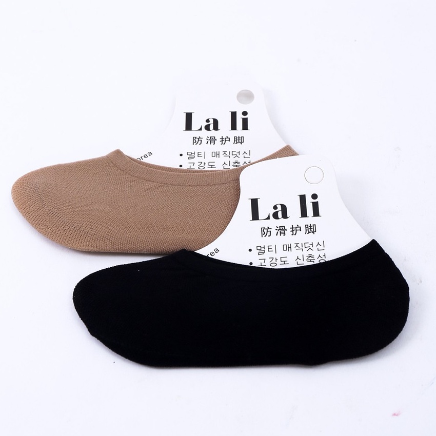 Vớ tất hài LaLi - Tất nữ đi hài, giày lười Chất liệu tất 100% cotton siêu co giãn dành cho mẹ và bé | PVN503
