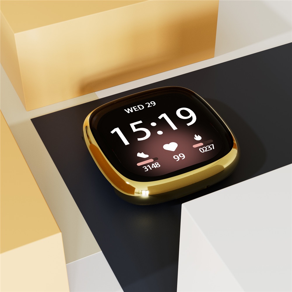 Ốp Silicone Bảo Vệ Màn Hình Cho Fitbit Versa 4 / Sense 2