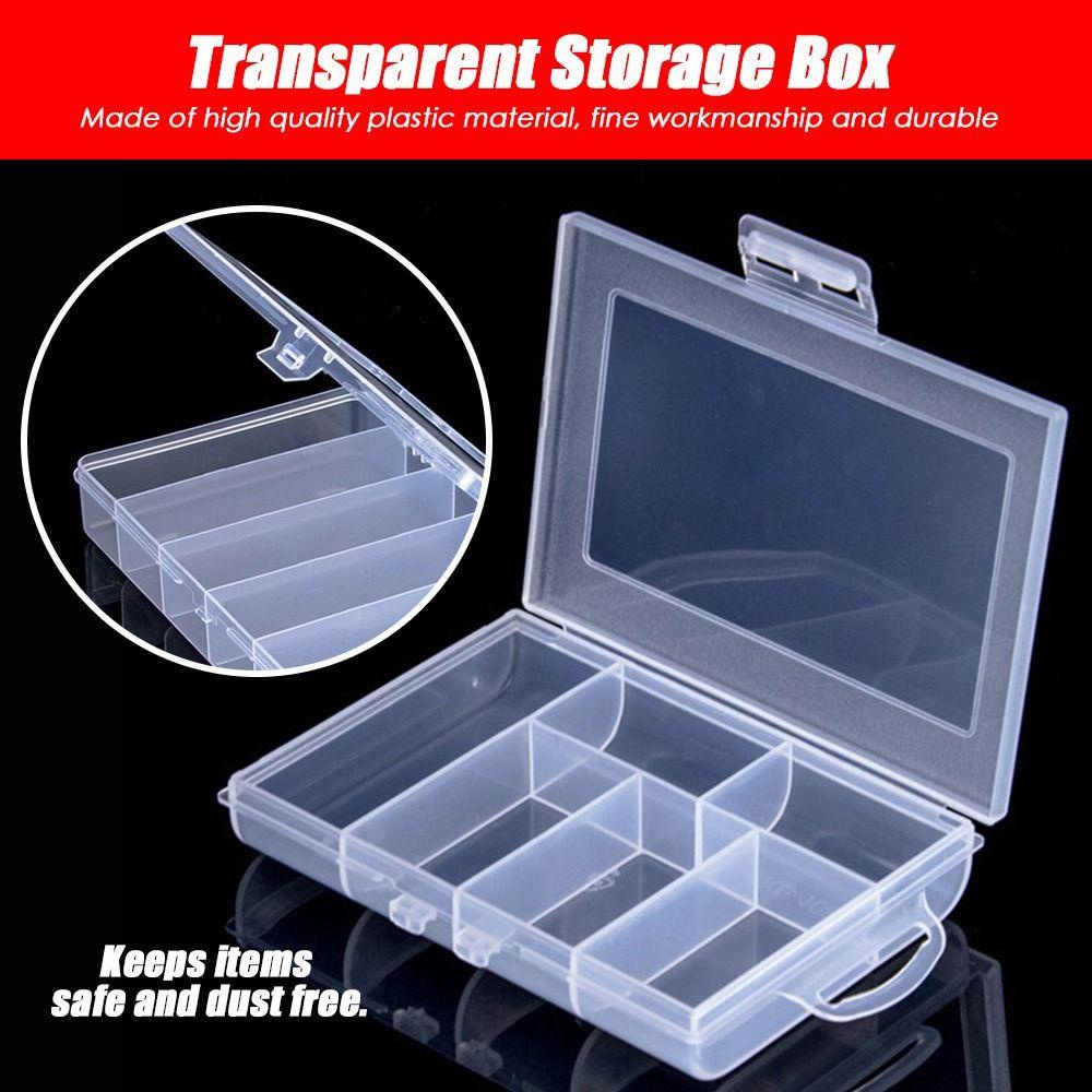 Hộp Đựng Dụng Cụ Câu Cá Bằng Nhựa Trong Suốt KENT1 Ốp