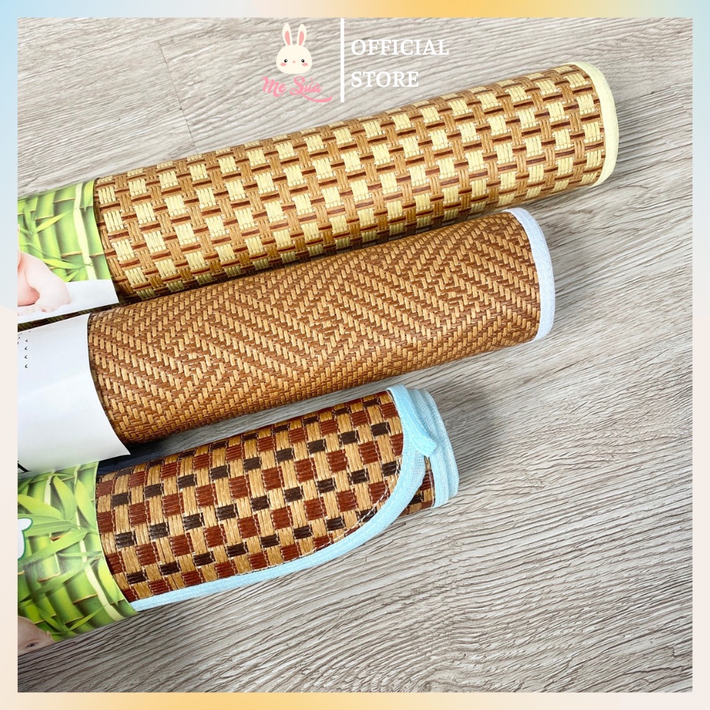 Chiếu Trúc Điều Hòa 2 Mặt Bamboo Sử Dụng 4 Mùa Dùng Lót Nôi, Giường Cũi Cho Bé Từ Sơ Sinh