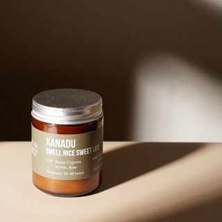 Nến Thơm Chia.kandles Hương Xanadu Trầm Ấm Hũ Thủy Tinh 216g (7,62oz)