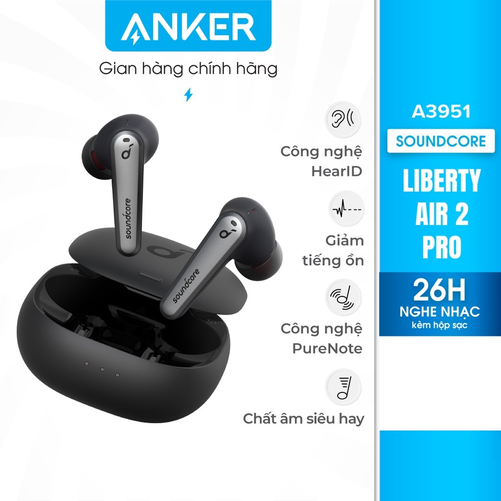 Tai nghe bluetooth Anker Soundcore Liberty Air 2 Pro A3951
