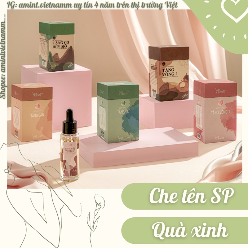 Link sỉ - Bột ngũ cốc A’mint - Cam kết chính hãng Amint - Kèm quà xinh