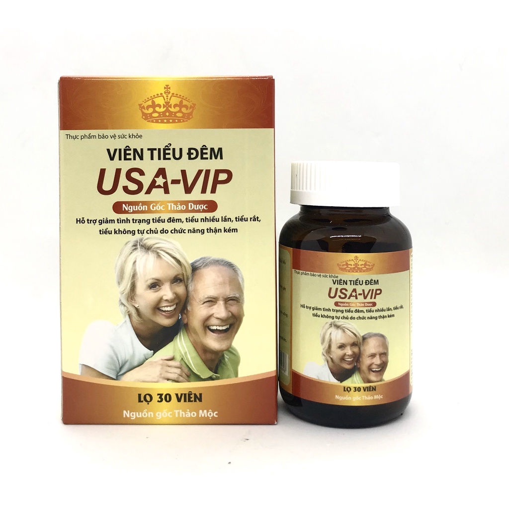 Viên tiểu đêm USA-VIP thảo dược- Nhà thuốc Nhật Thành