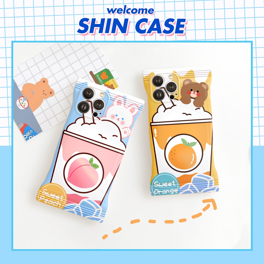 Ốp lưng iphone vỏ kẹo Fruit Cream 6/6plus/6s/6splus/7/7plus/8/8plus/x/xs/11/12/13/14/pro/max/promax/plus/shin/case
