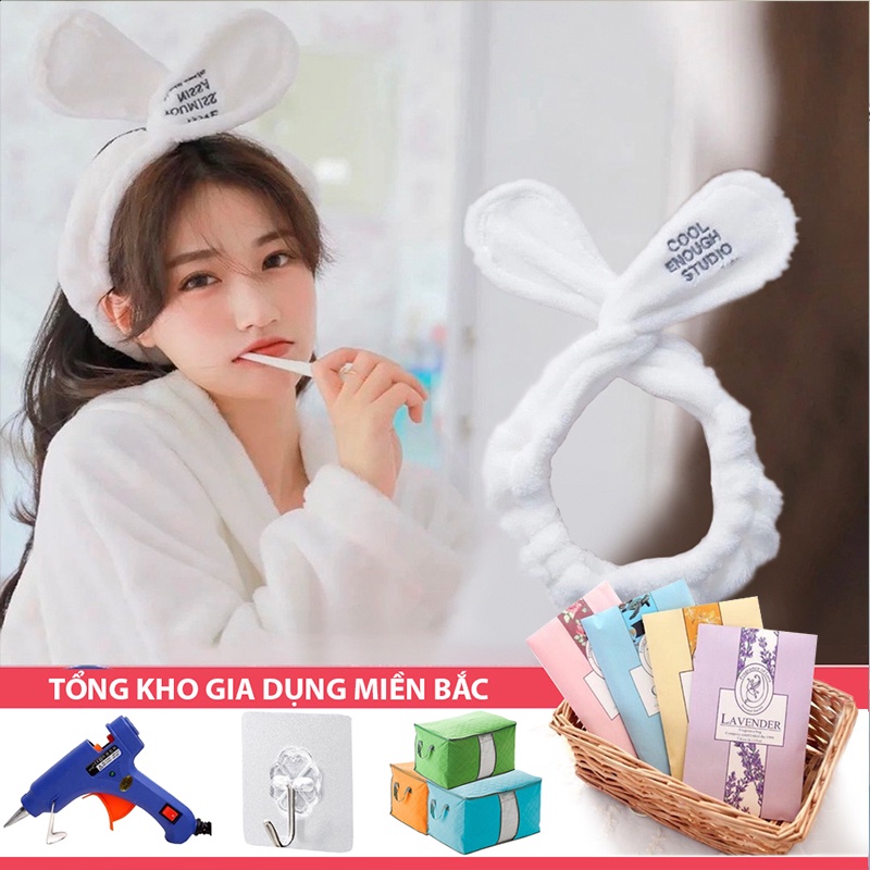 [Tổng Kho Sỉ] Băng Đô Tóc Thỏ VẢI NHUNG 3D Dành Cho Bạn Gái Mới Về T7