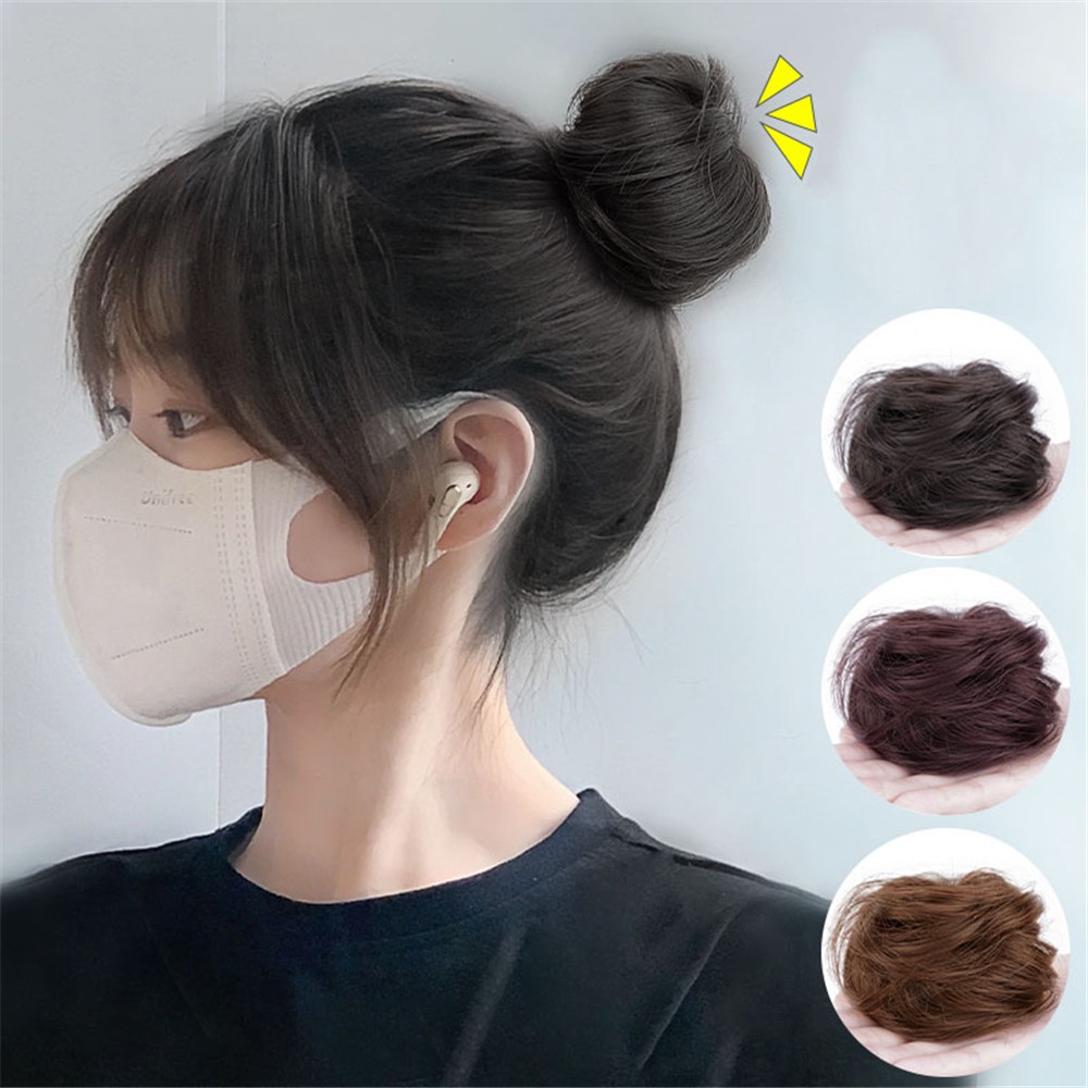 Dây Buộc Tóc Cao Su Co Giãn Hình Quả Bóng Thời Trang Dành Cho Nữ