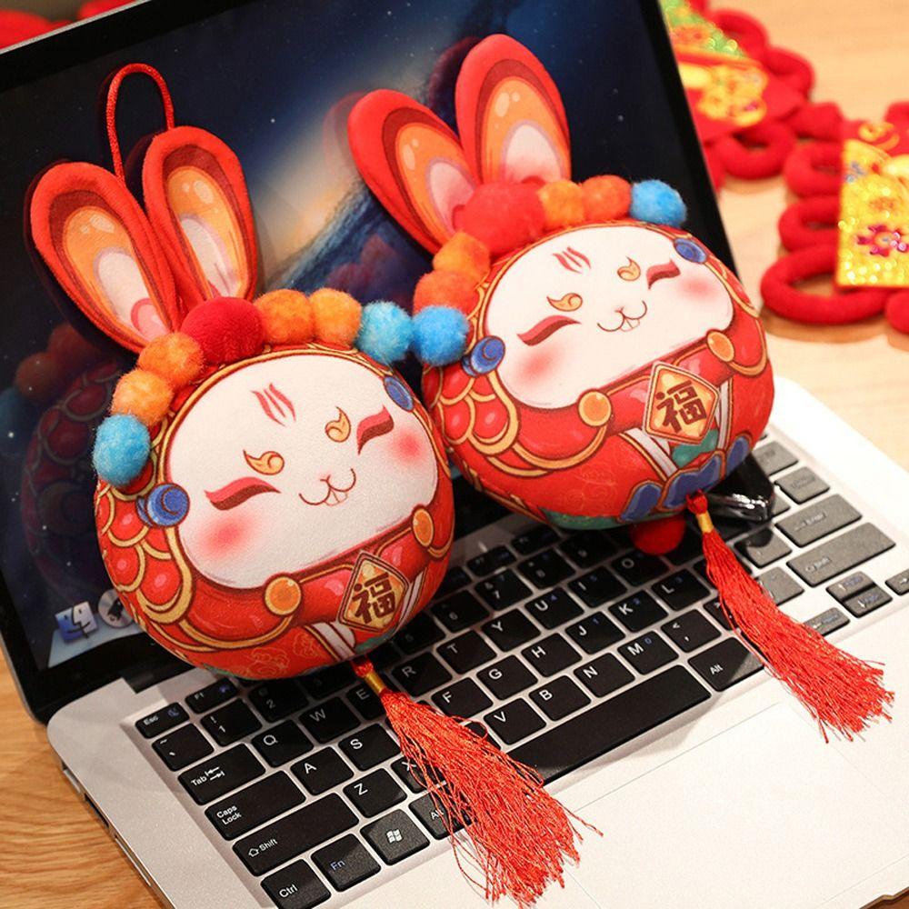 ANEMONE Thú Nhồi Bông Hình Thỏ Mềm Chất Lượng Cao Làm Quà Tặng Cho Bé