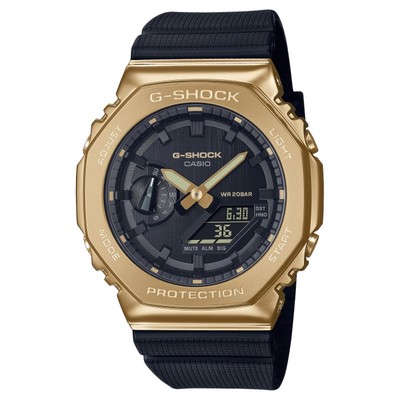 Đồng hồ Nam Dây nhựa Casio G-Shock GM-2100G-1A9DR chính hãng bảo hành 5 năm Pin trọn đời