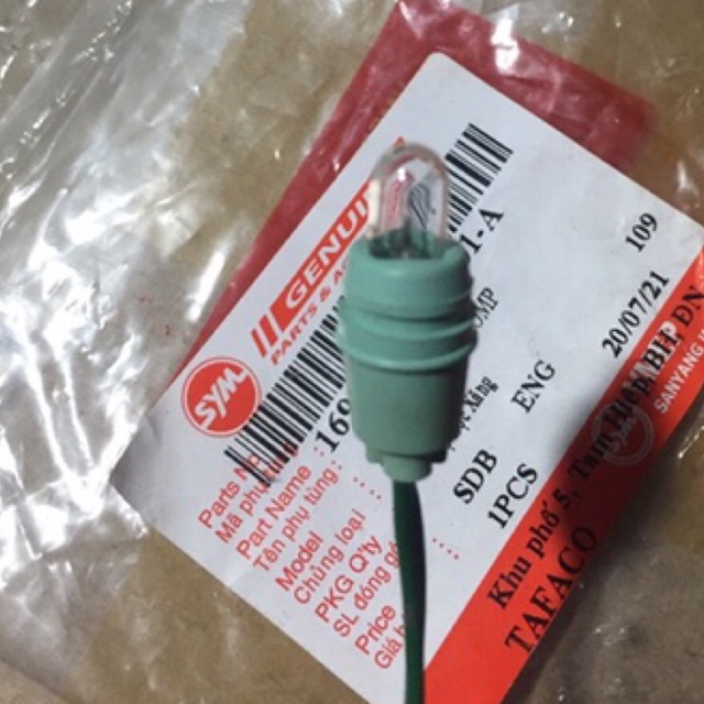 Đèn báo số jupiter , đuôi đèn báo số yamaha chính hãng  , bóng led báo số