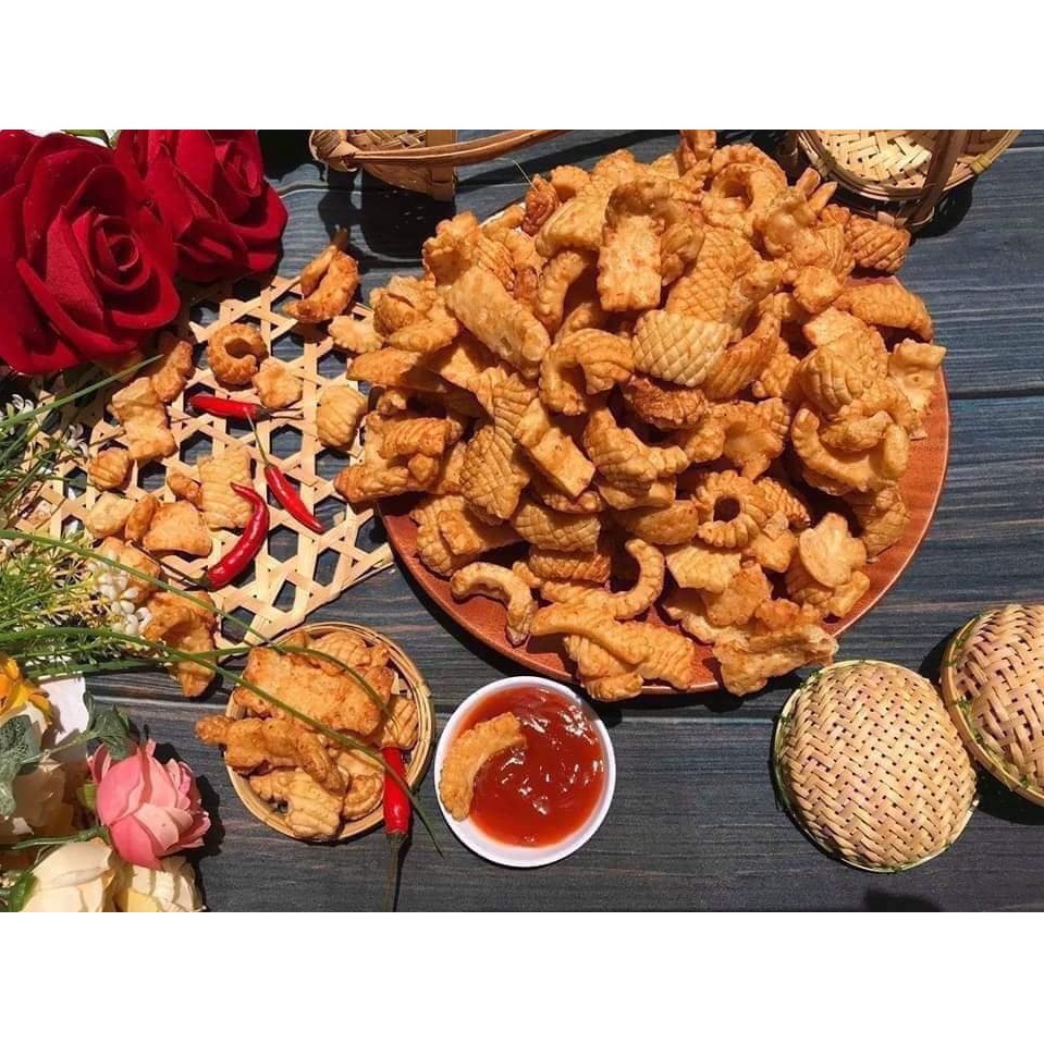 Snack Mực Thái Lan Giòn Ngon Gói 200Gr