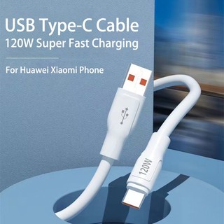 Cáp Sạc Nhanh 120W 6A Cho Huawei Apple Type-c Android