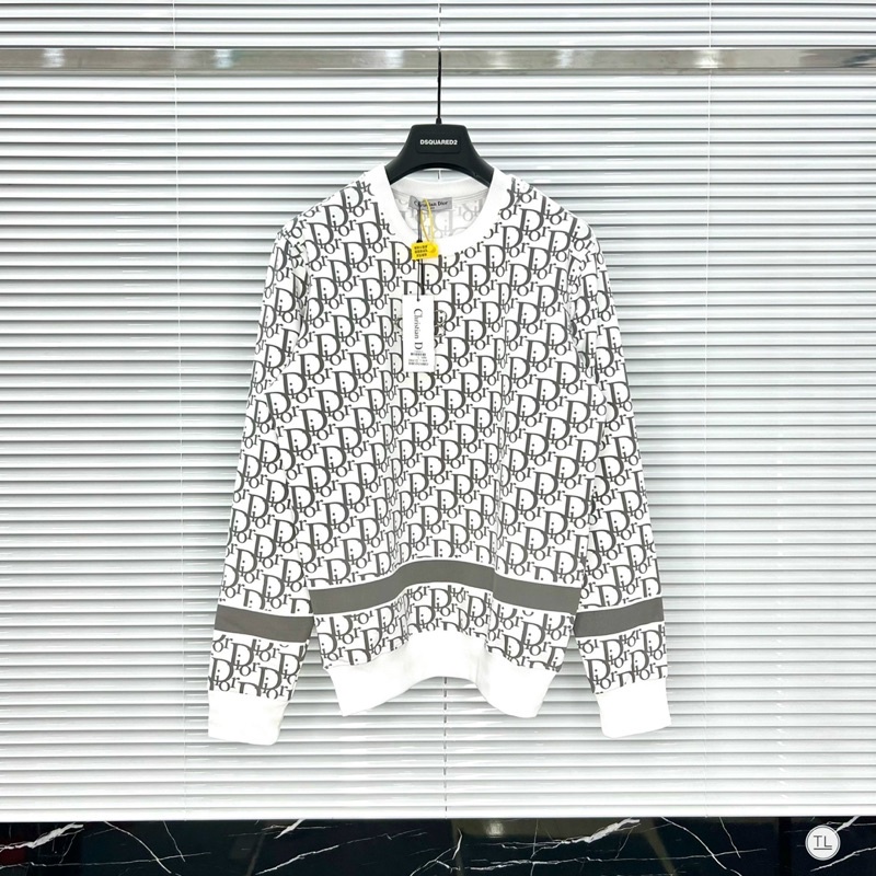 Áo nỷ  nam tay dài  bo chun 5 màu in Vân dior-áo nỷ  nam đẹp quản  châu