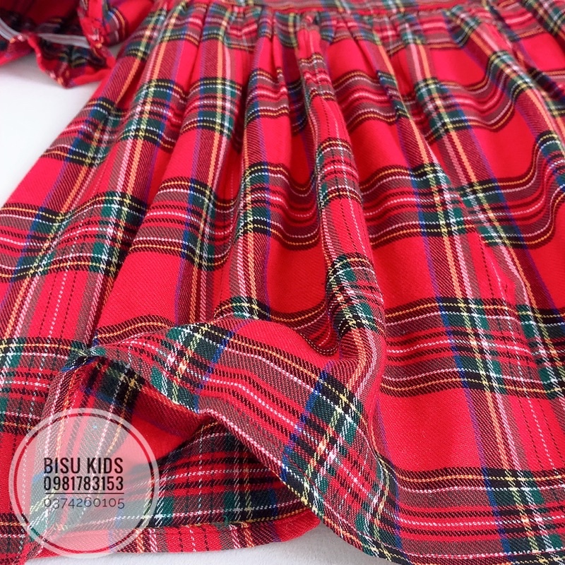 Váy công chúa bé gái.Váy cho bé gái mùa thu đông chất liệu thô cotton size bé 8-32kg