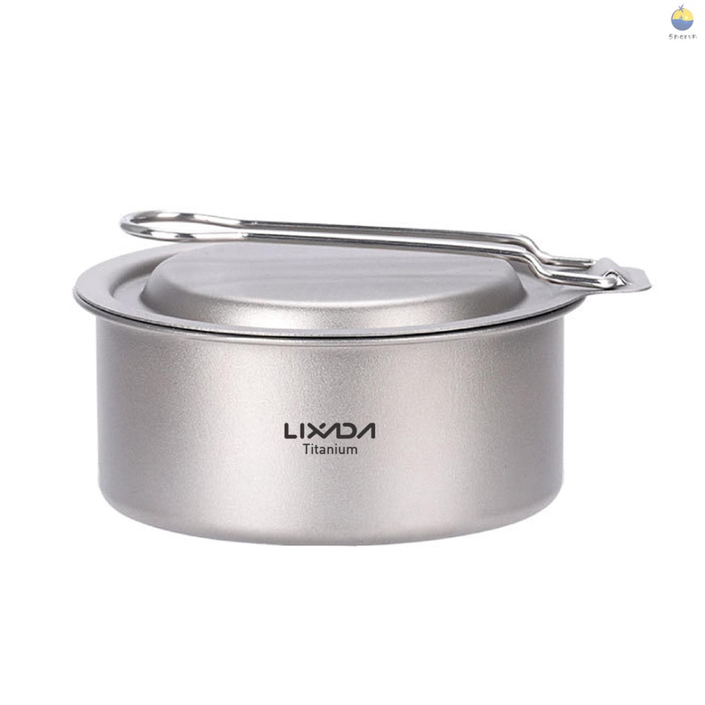 Bếp Cồn Mini LIXADA Bằng Titan Tiện Lợi Cho Dã Ngoại
