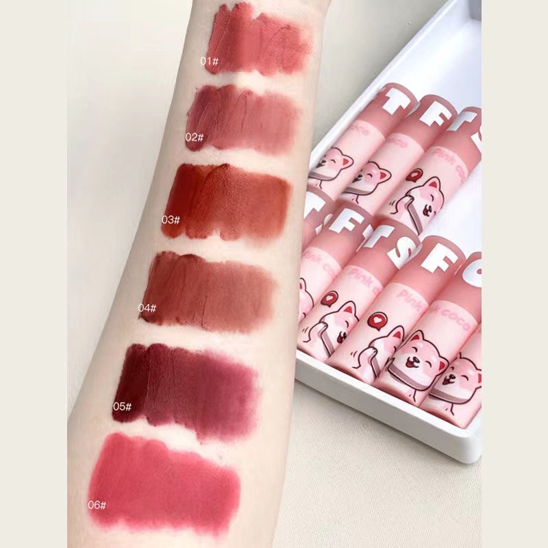 Son Môi Dưỡng Ẩm Chống Thấm Nước Phong Cách Hàn Quốc JP5