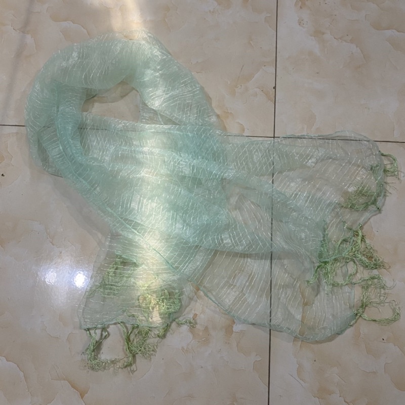 Khăn quàng voan, len mỏng nhẹ nhiều mẫu thanh lý