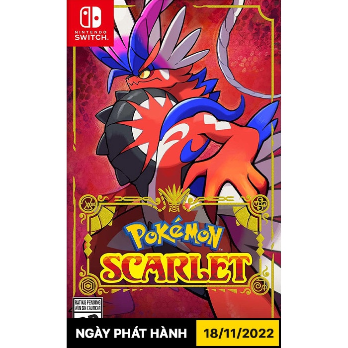 GAME POKEMON SCARLET & VIOLET CHO MÁY NINTENDO SWITCH