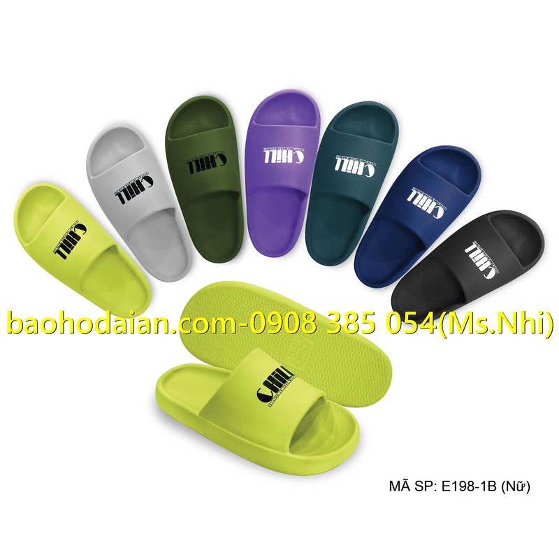 Dép phòng sạch nhựa EVA siêu nhẹ E198-1B