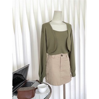 Set len croptop trơn