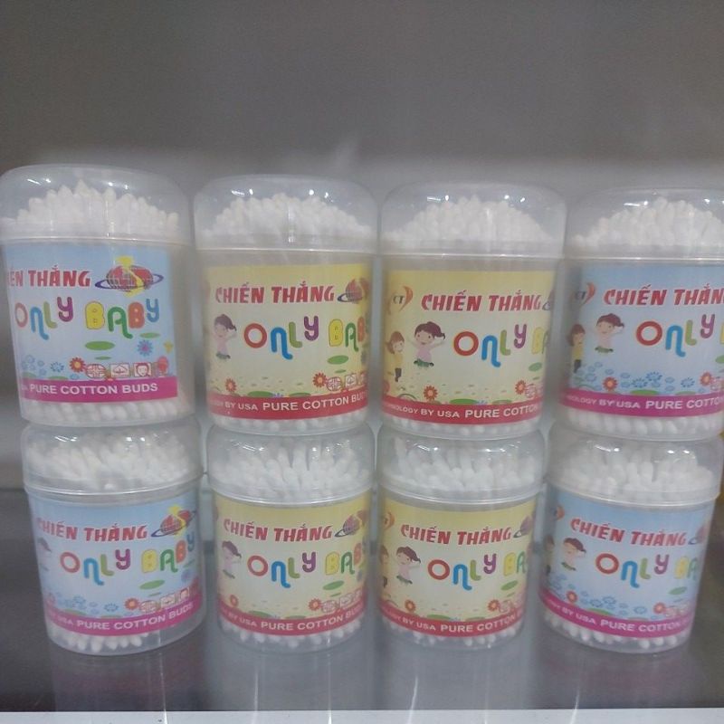 1 hộp Tăm bông trẻ em,Bông ngoáy tai trẻ sơ sinh