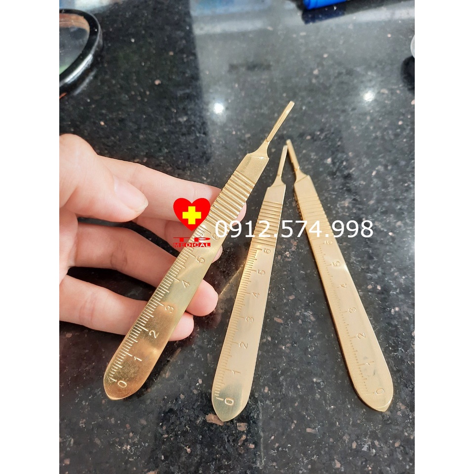 Cán Dao Mổ Số 3 cán vàng hàng cao cấp