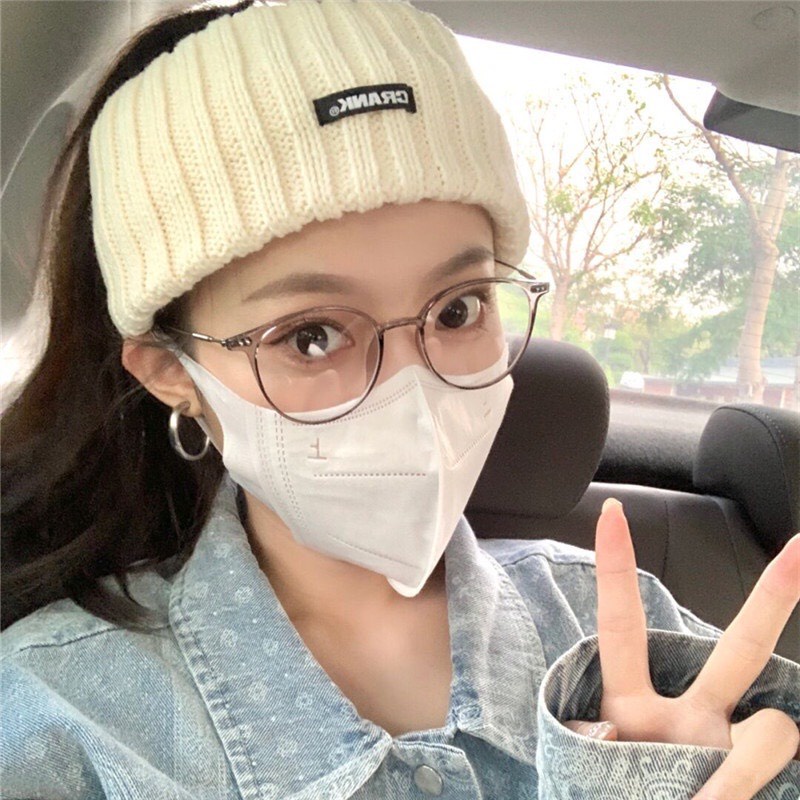 Gọng kính cận nam nữ thời trang HANASO mắt tròn quốc dân chống tia UV đạt chuẩn ANSI đẹp giả rẻ thay được tròng cận 090