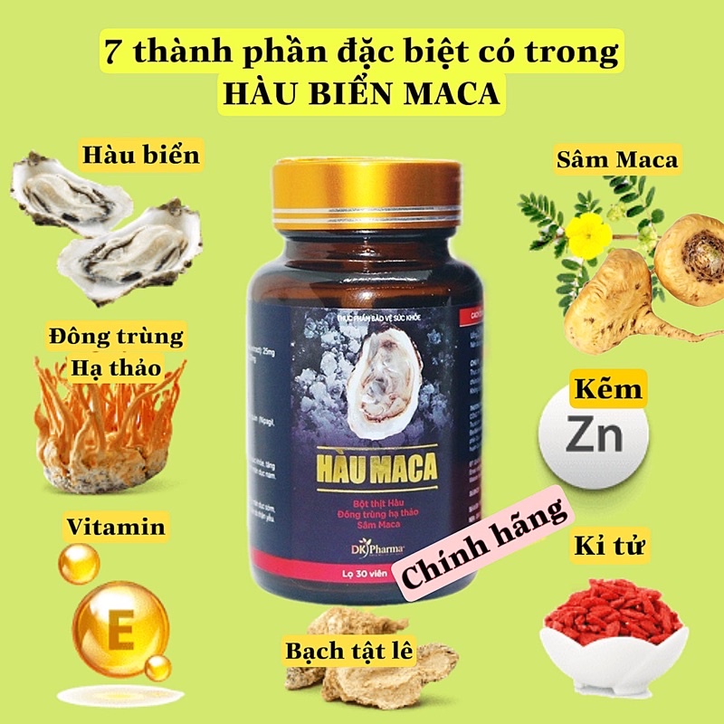 3 HỘP TINH CHẤT HÀU SÂM Khoẻ Sinh Lý, Kéo dài quan hệ, Tinh Chất Hàu Biển Maca quý hiếm, oyster plus,hàu biển