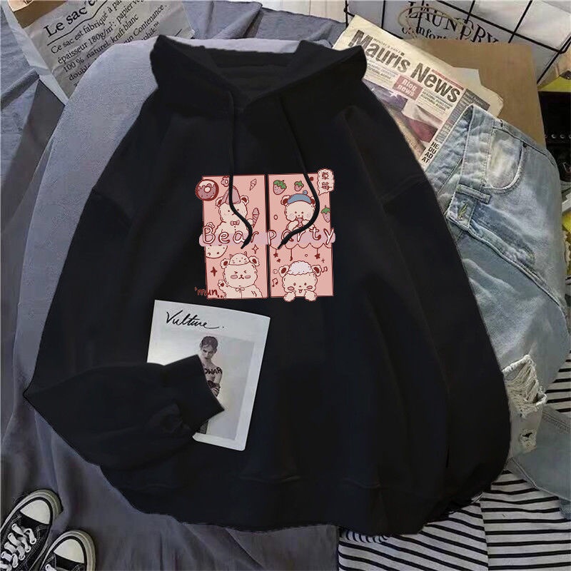 Áo Hoodie Dáng Rộng Mỏng Nhẹ Phong Cách Thời Trang Mới