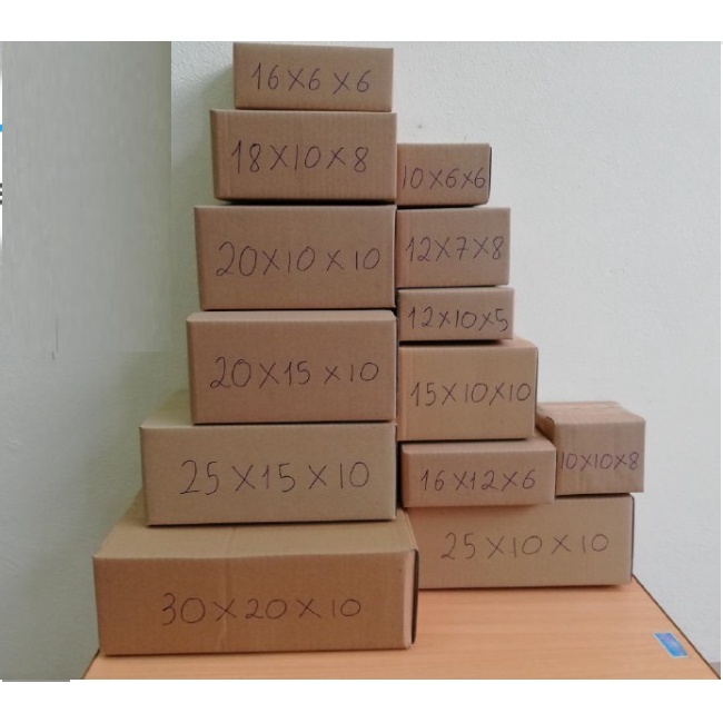 Hộp Carton 3 Lớp Đóng Hàng Online Siêu Tiết Kiệm - Túi xách nữ Cunstore