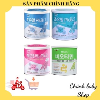 (MẪU MỚI) MEN TIÊU HOÁ / SỮA NON ILDONG PLUS HÀN QUỐC SÔ 1 VÀ SỐ 2 - HỘP 90GR