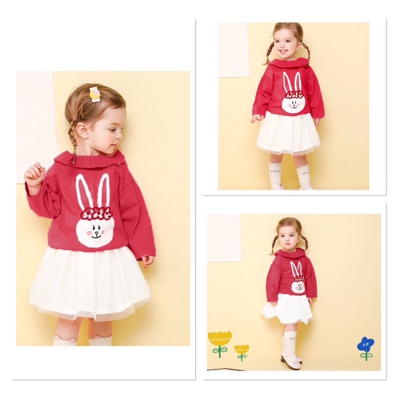 Set Milk Mile VN xuất Hàn dư xịn cho bé gái