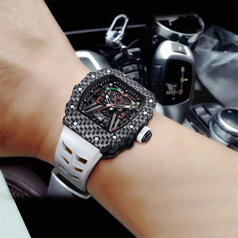 Richard FS Đồng Hồ Đeo Tay Thời Trang Phong Cách hip hop