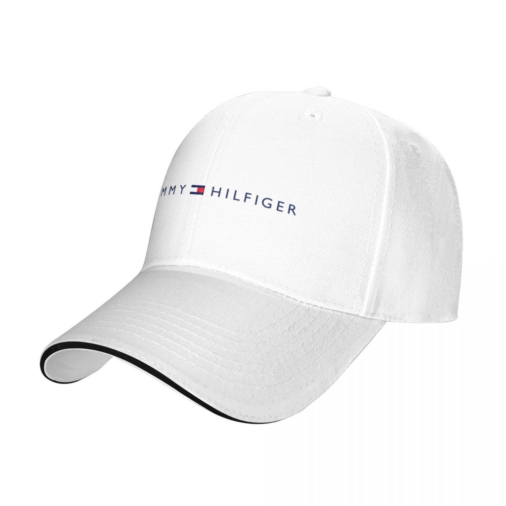 Set 4 Mũ Lưỡi Trai In Chữ Tommy Hilfiger Chất Liệu Polyester Thời Trang Cho Nam Và Nữ