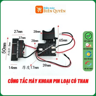 Công tắc khoan pin có điều tốc đảo chiều thay thế máy khoan 12v-21v