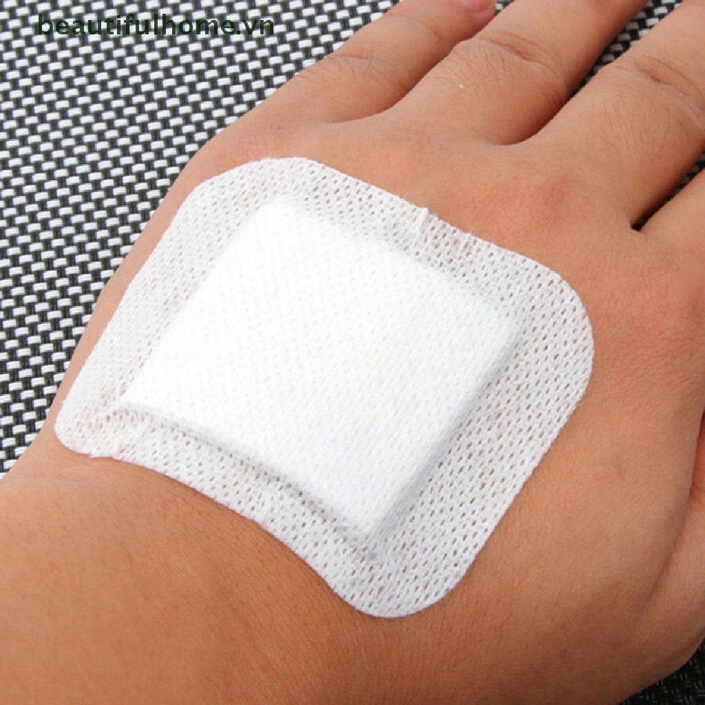 Set 10 Băng Keo Cá Nhân Bằng Vải Không Dệt Kích Thước 6x7cm