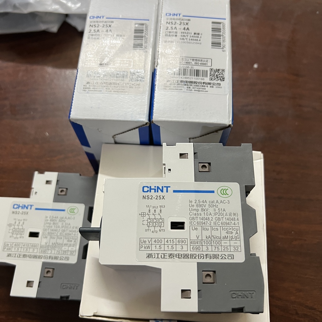 CB Chỉnh Dòng CHINT NS2-25 Hàng Chính Hãng