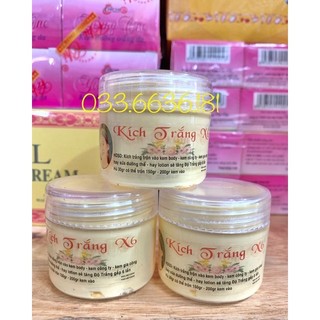 Kem kích trắng x6 vàng