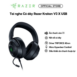 Tai nghe Razer Kraken V3 X USB_RZ04-03750100-R3M1