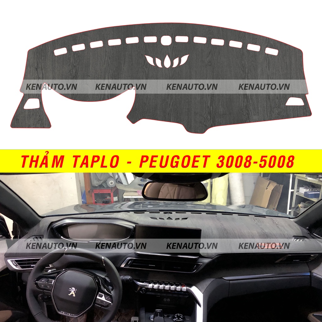 Thảm taplo da cacbon,vân gỗ, da lộn, da pu mới nhất, chuẩn form