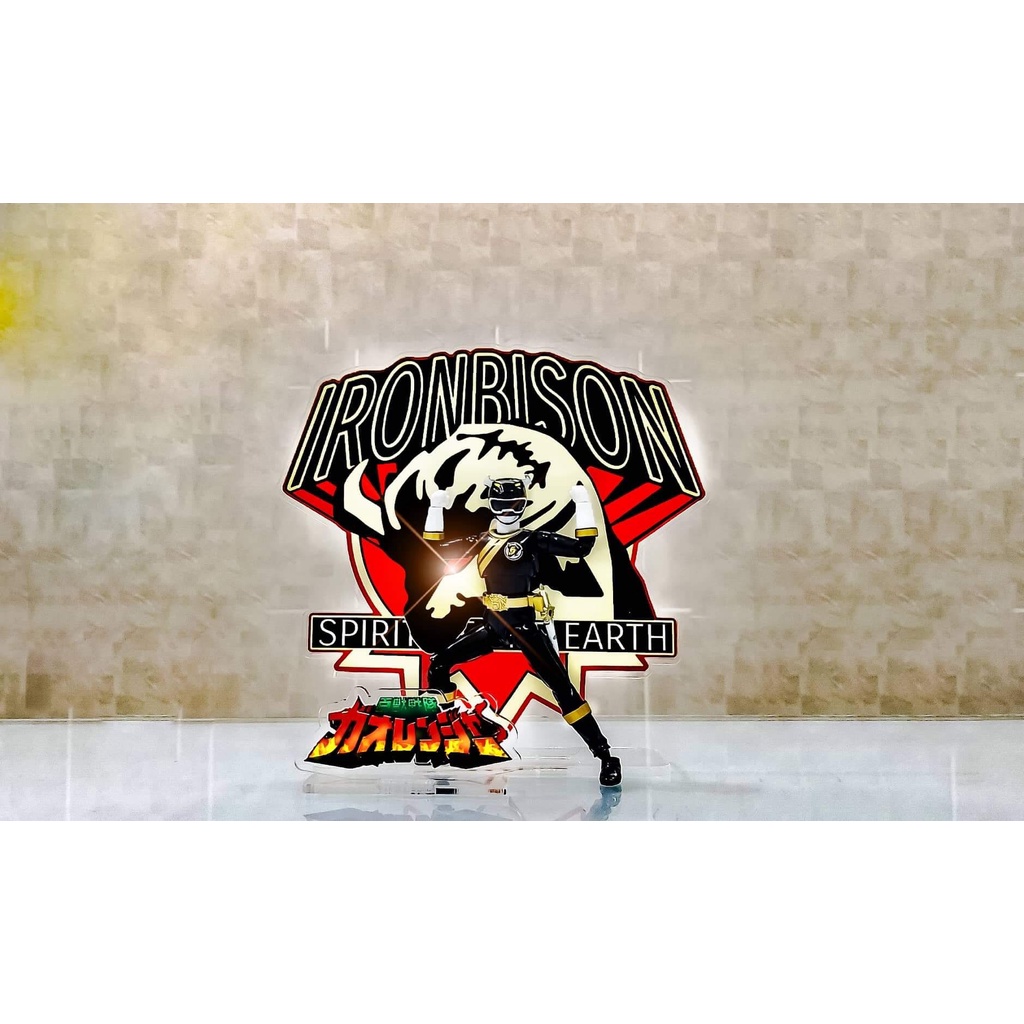 Background Figure Shodo Gaoranger