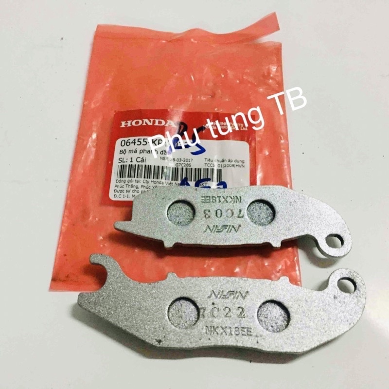 Má phanh bố thắng trước CBR150, Cbr150r, CB190R, CBF190, CB150