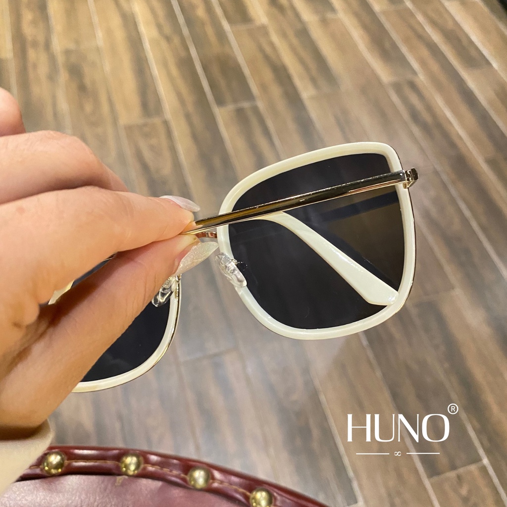 Kính râm nữ HUNO Kính mát thời trang trang nữ cao cấp được thiết kế đơn giản nhưng vô cùng tinh tế - KR08