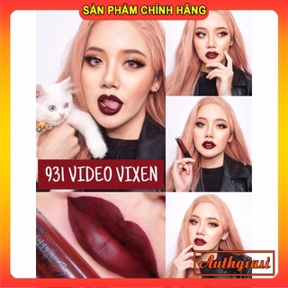 Son kem Wet n Wild Give Me Mocha 931B Video Vixen Đỏ Nâu mềm mịn lâu trôi