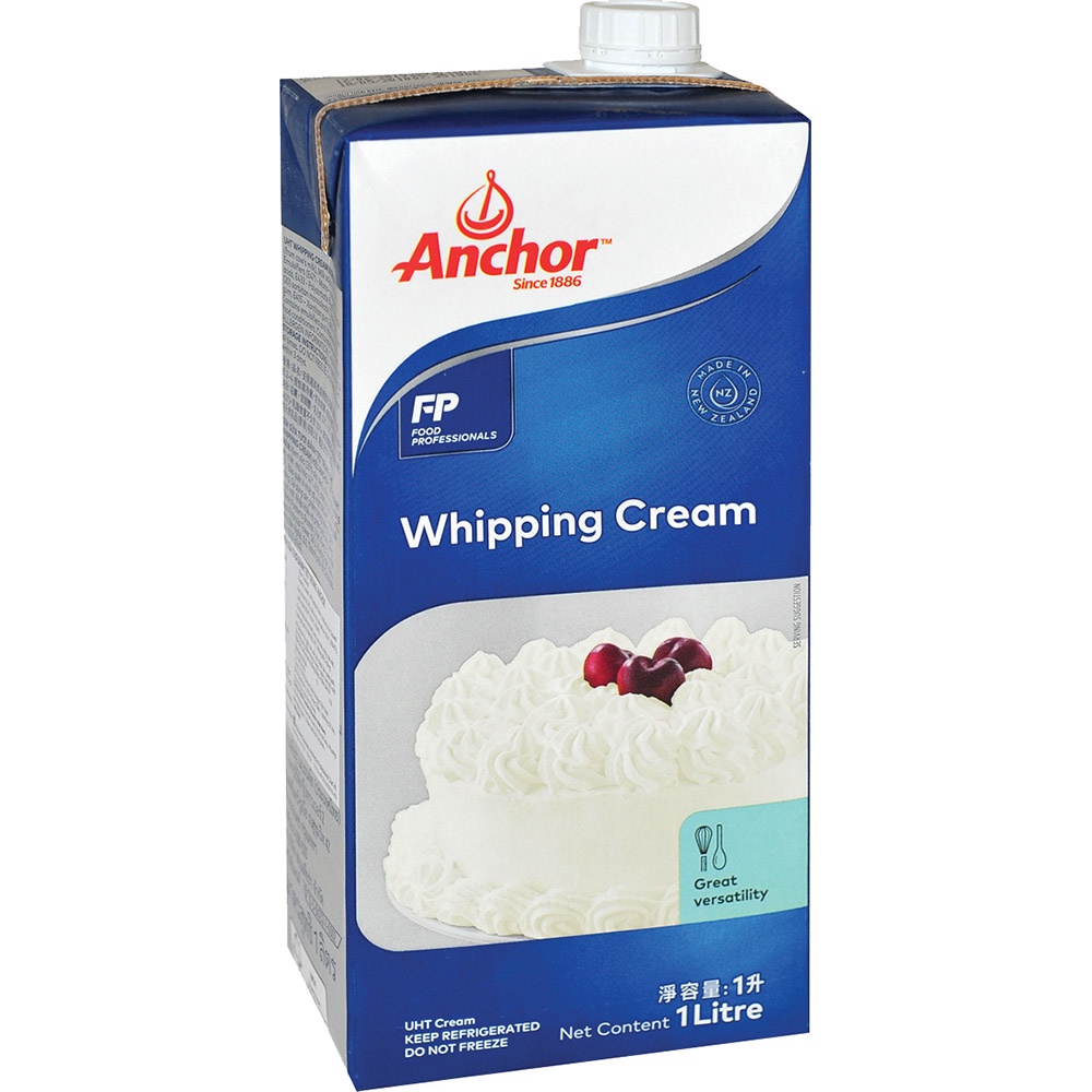 Kem Sữa Whipping Cream Anchor 1L / Kem Sữa Anchor/ Kem Tươi Tiệt Trùng - New Zealand