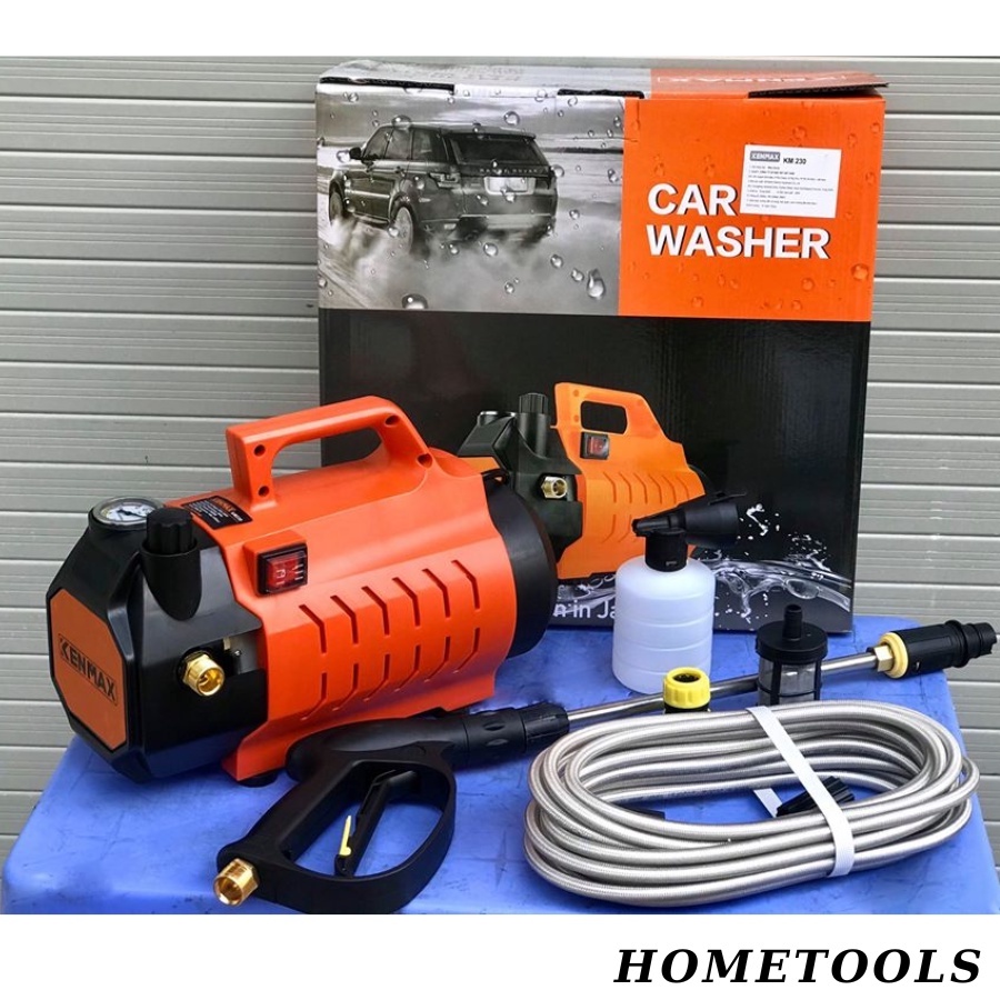 Máy rửa xe cao cấp Kenmax KM230 2300W mô tơ lõi đồng 100%